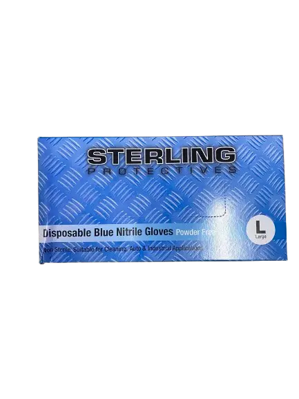 STERLING BLUE GLOVES (LARGE)