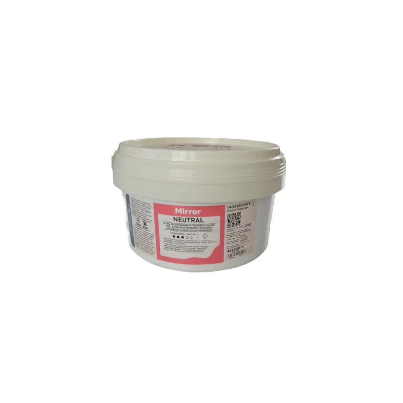 IRCA - MIRROR GLAZE - NEUTRAL GLAZE 3KG