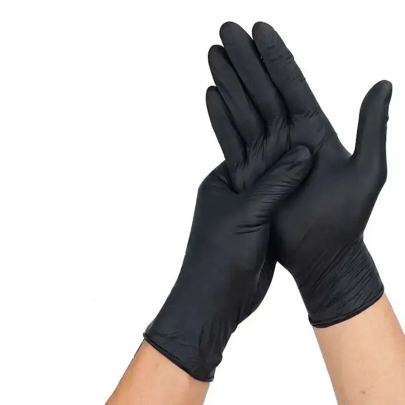 EF BLACK MEDIUM GLOVES 200PCS