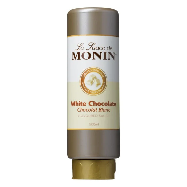 MONIN WHITE CHOCOLATE SAUCE 500ML
