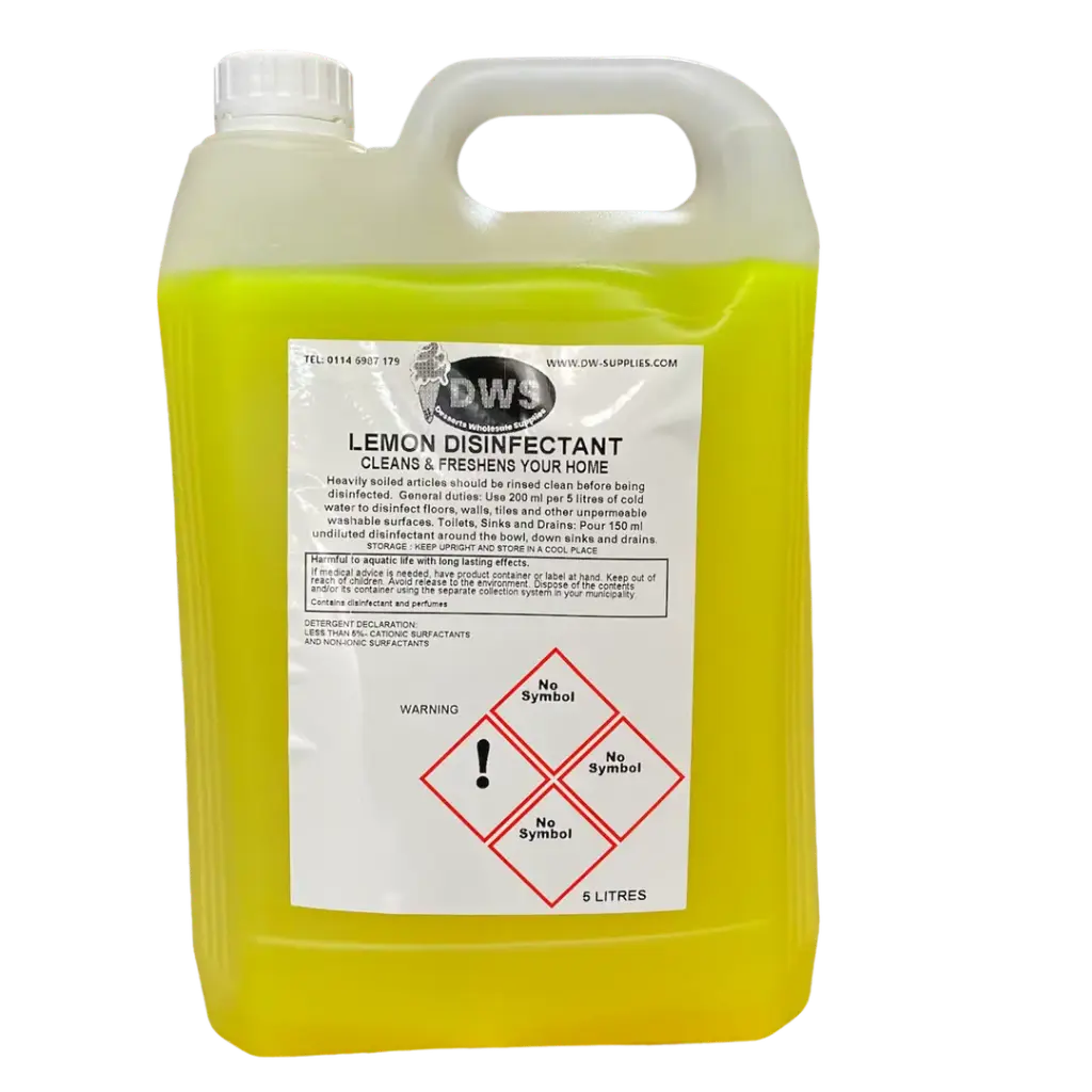 LEMON DISINFECTANT 5LTR