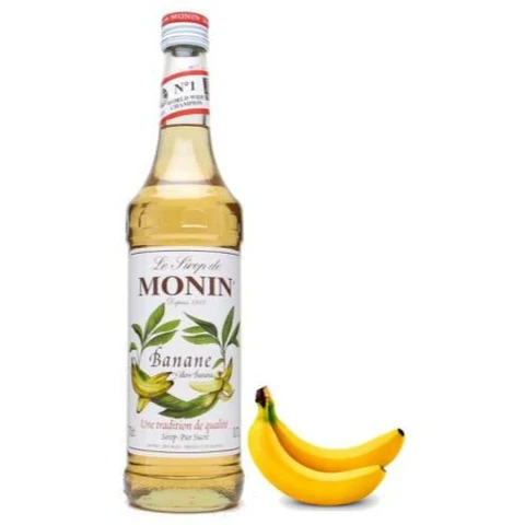 YELLOW BANANA MONIN SYRUP 70CL