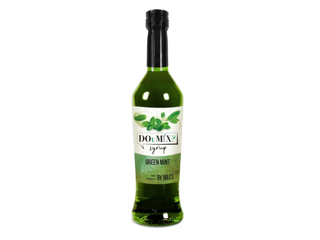 GREEN MINT SYRUP 0.7L (DOUMIX)