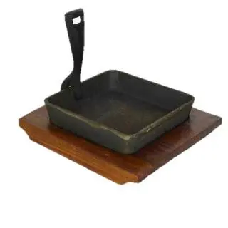 [126082] DBL SQUARE SIZZLER WITH BASE