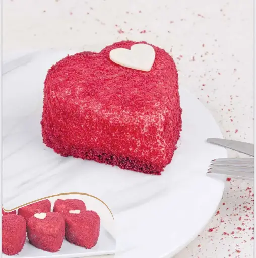 [SHMNRED] S.H MONO RED HEART CAKE X6