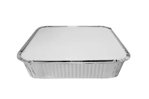 [ST80968] 9X9 FOIL CONTAINER WITH LIDS X2PK