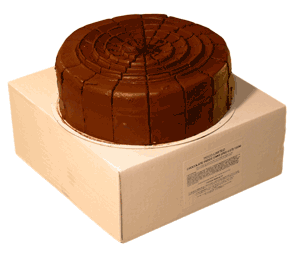 [MAK271589] VEGAN CHOC&S CARA FUDGE CAKE 16 PTN