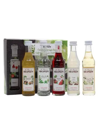 [BENH1230] MONIN COCKTAIL SET 5X5CL PAPER BOX