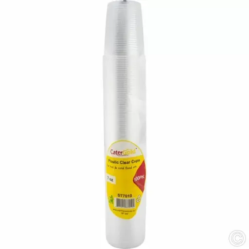 [ST80598] Plastic Cups 7oz White 60pk