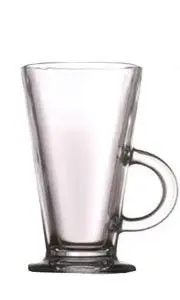 [CUP008] 10OZ STANDARD LATTE GLASS