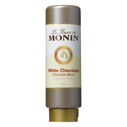 [BENH1367] MONIN WHITE CHOCOLATE SAUCE 500ML