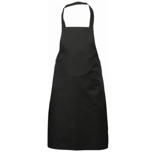 [109337] BIB APRON - BLACK (L90cm) (W70cm)