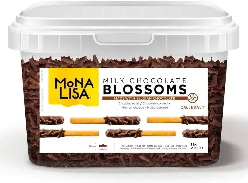 [MAK260197] MONA LISA MILK CHOC BLOSSOM 1KG