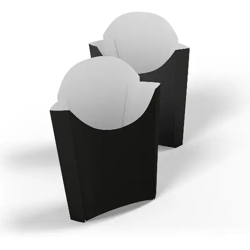 [ICS252] CHIP SCOOP BLACK PLAIN SMALL X300