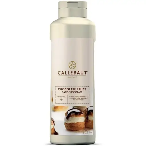[TOD-6022-E4-Z38] CALLEBAUT DARK CHOCOLATE TOPPING SAUCE 1KG