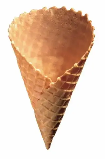 [WAF08] LARGE PLAIN WAFFLE CONE (80)