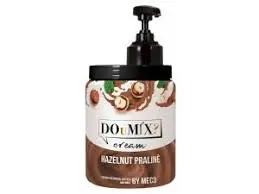 [14785A] HAZELNUT PRALINE FLAVOUR CREAM 1.2KG (DOUMIX)
